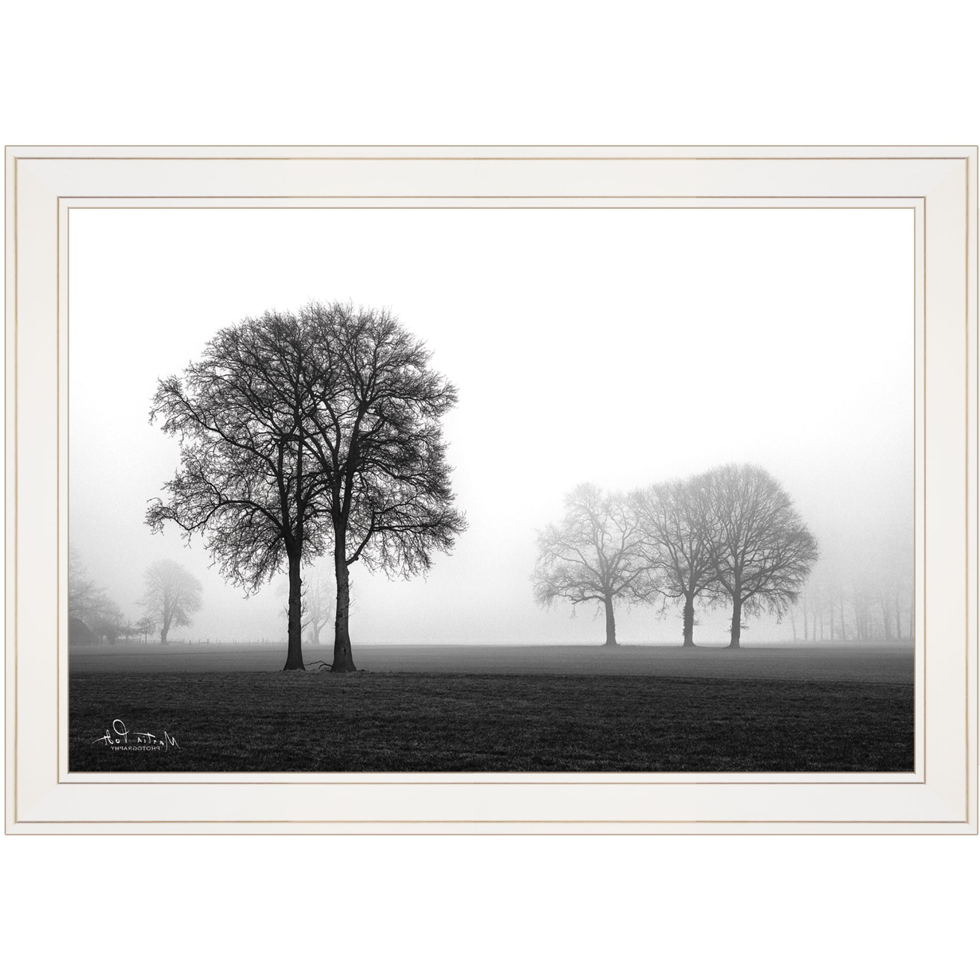 Together Again 2 White Framed Print Wall Art