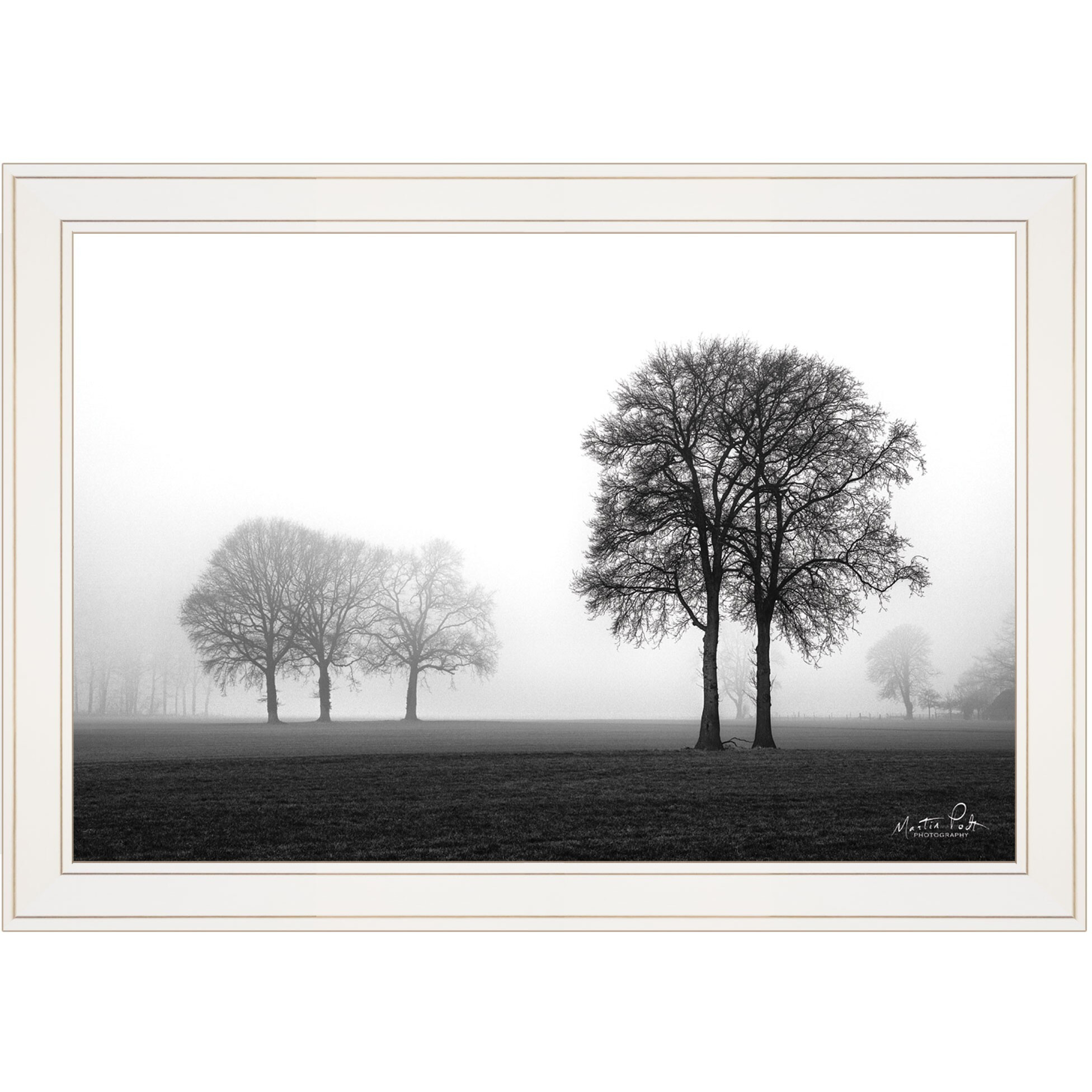 Together Again 2 White Framed Print Wall Art