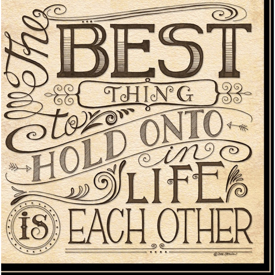 Set Of Two Together Or Each Other 2 Black Framed Print Wall Art