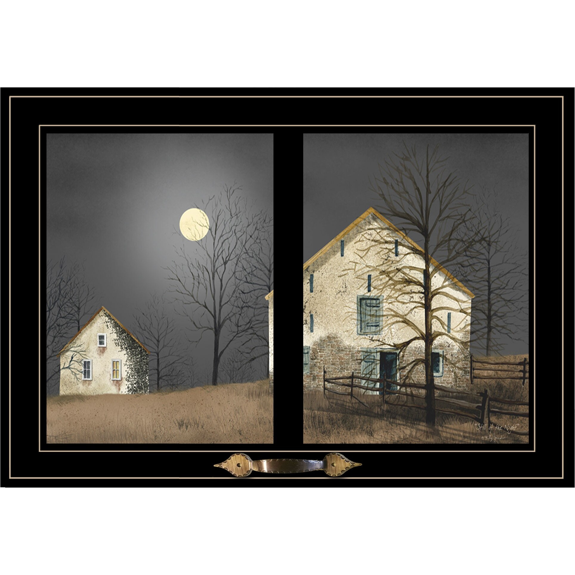 Still Of The Night 5 Black Framed Print Wall Art