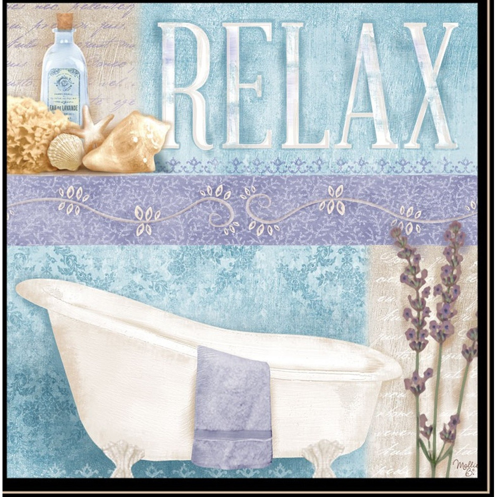 Set Of Three Wash 4 Black Framed Print Bathroom Wall Art