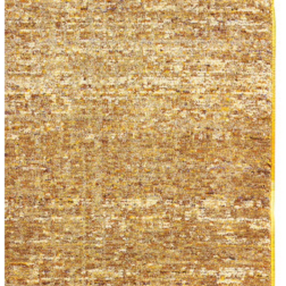 2 X 8 gold Rust Brown Ivory Purple And Lavender Power Loom Stain Resistant Runner Rug