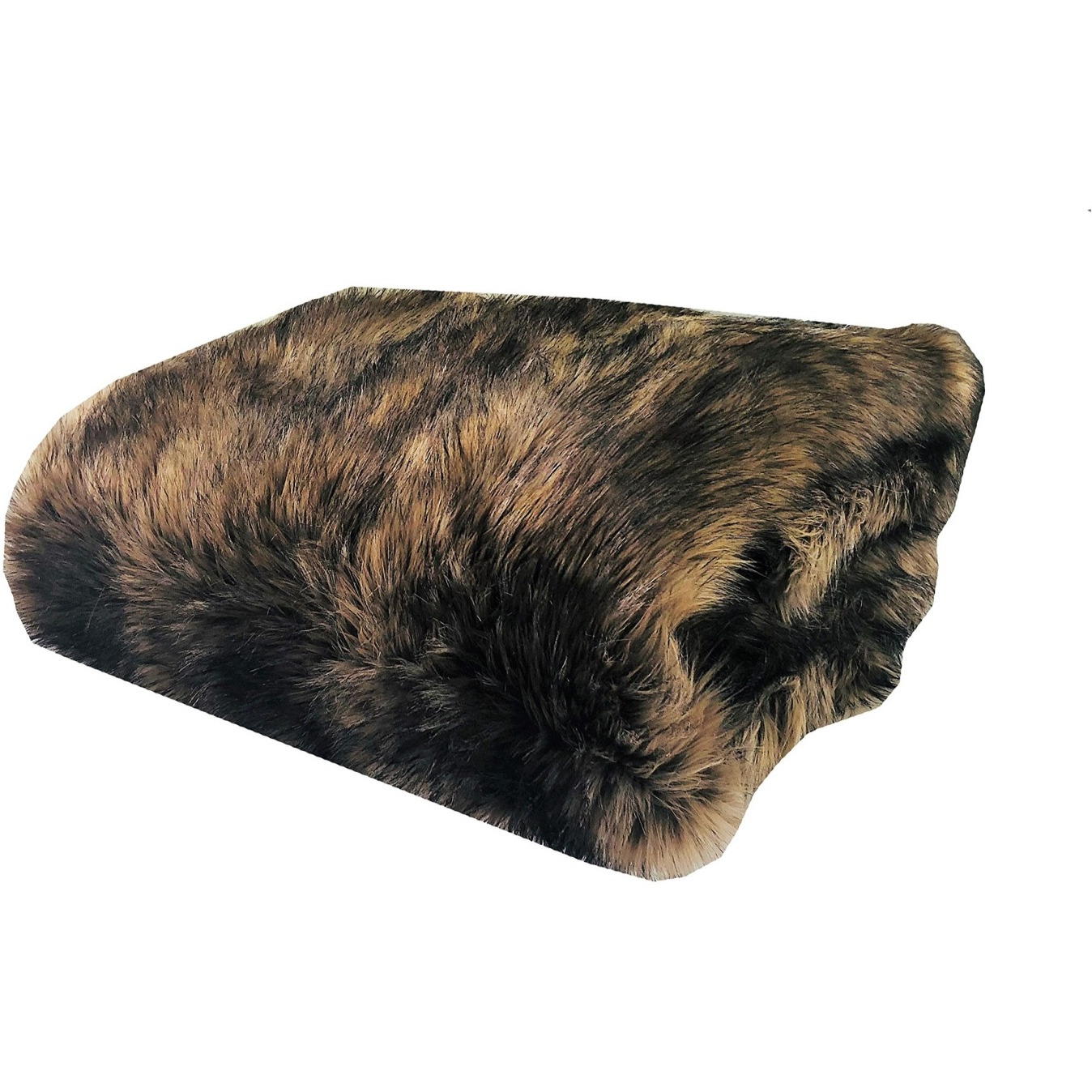 Plutus Mountain Coyote Handmade Throw, (Blanket 80W x 90L Full)
