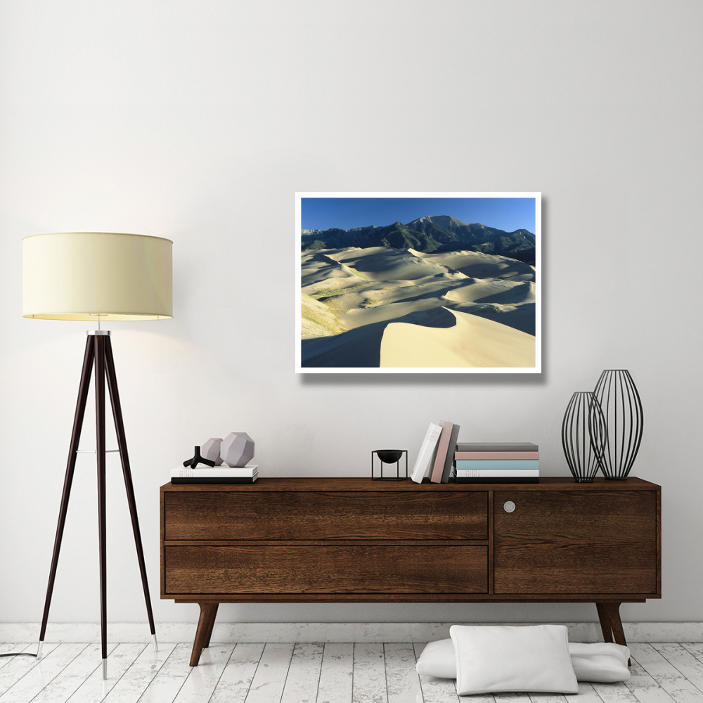 Sangre de Cristo Mountains at Great Sand Dunes National Monument, Colorado-Paper Art-42&quotx32"