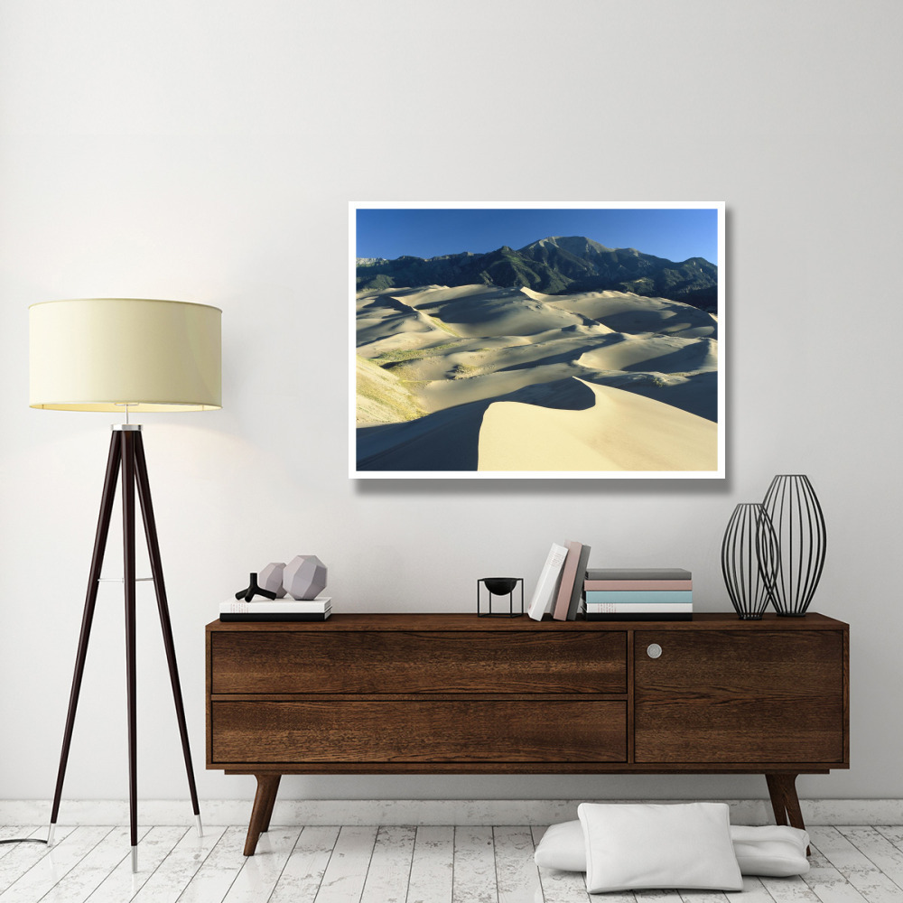 Sangre de Cristo Mountains at Great Sand Dunes National Monument, Colorado-Paper Art-50&quotx38"