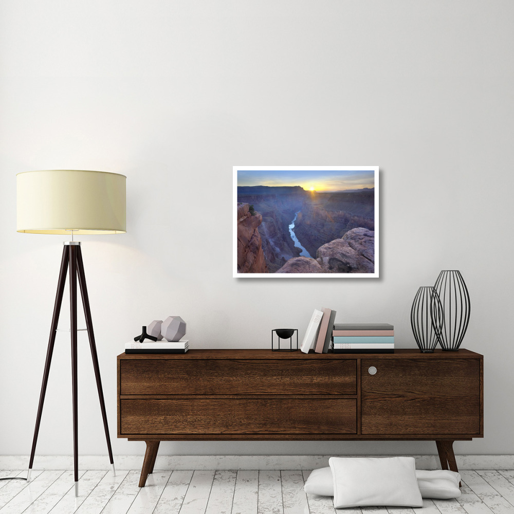 Sunrise as seen from Toroweap Overlook, Grand Canyon National Park, Arizona-Paper Art-34&quotx26"