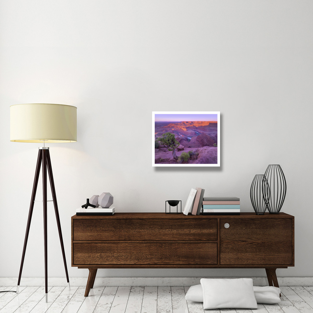 Colorado River flowing through canyons of Dead Horse Point State Park, Utah-Paper Art-26&quotx22"