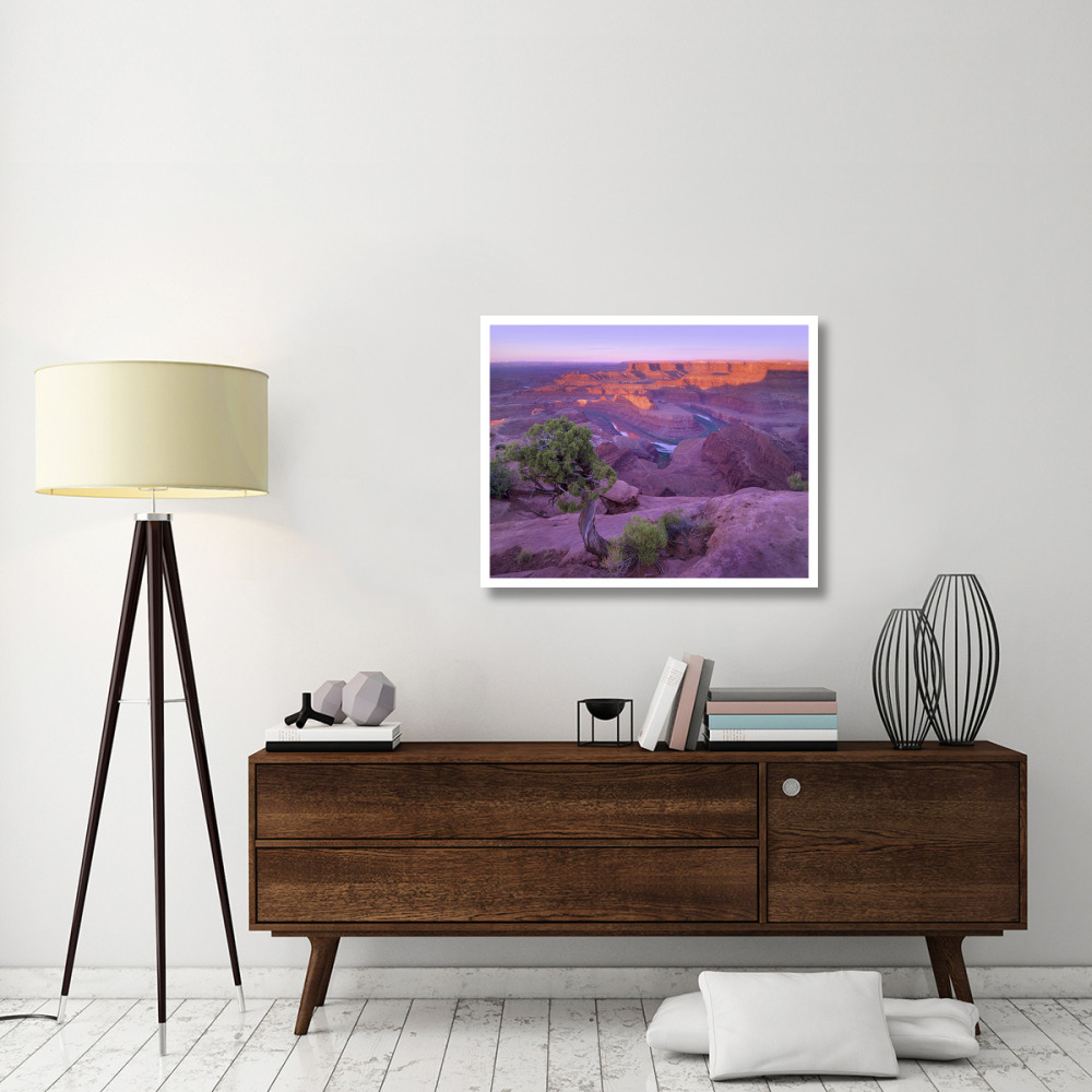 Colorado River flowing through canyons of Dead Horse Point State Park, Utah-Paper Art-37&quotx30"