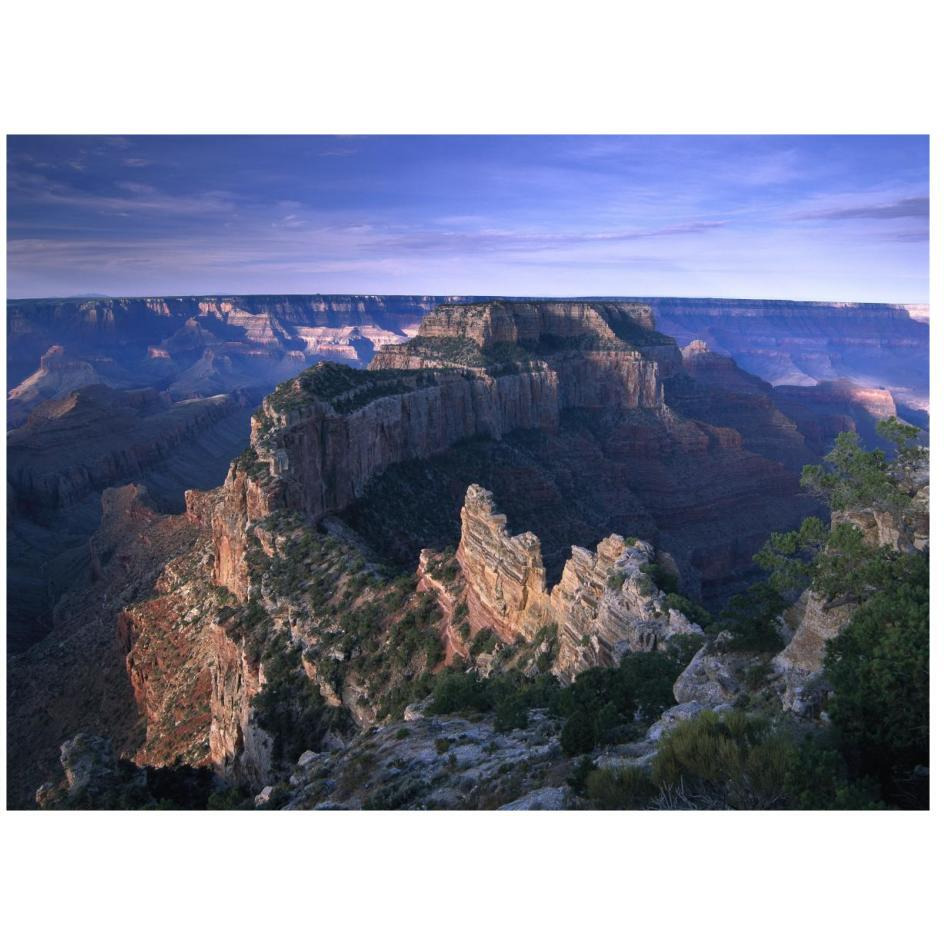 Wotans Throne from Cape Royal, North Rim, Grand Canyon National Park, Arizona-Paper Art-26&quotx20"