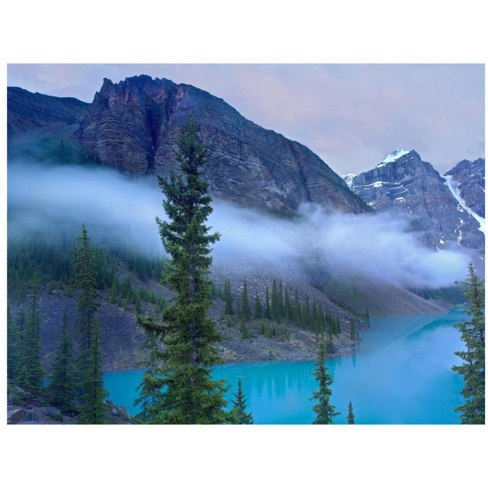 Moraine Lake in the Valley of Ten Peaks, Banff National Park, Alberta, Canada-Paper Art-34&quotx26"