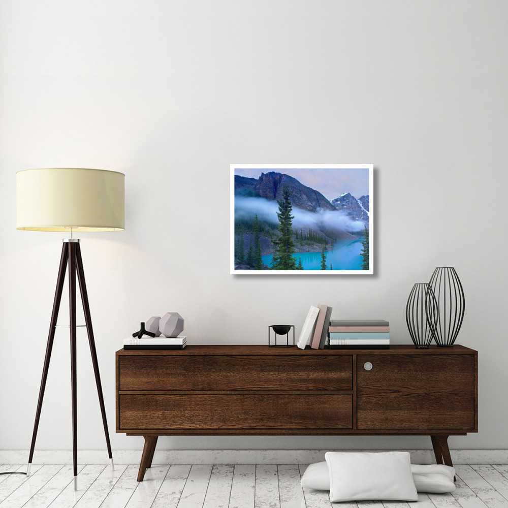 Moraine Lake in the Valley of Ten Peaks, Banff National Park, Alberta, Canada-Paper Art-34&quotx26"