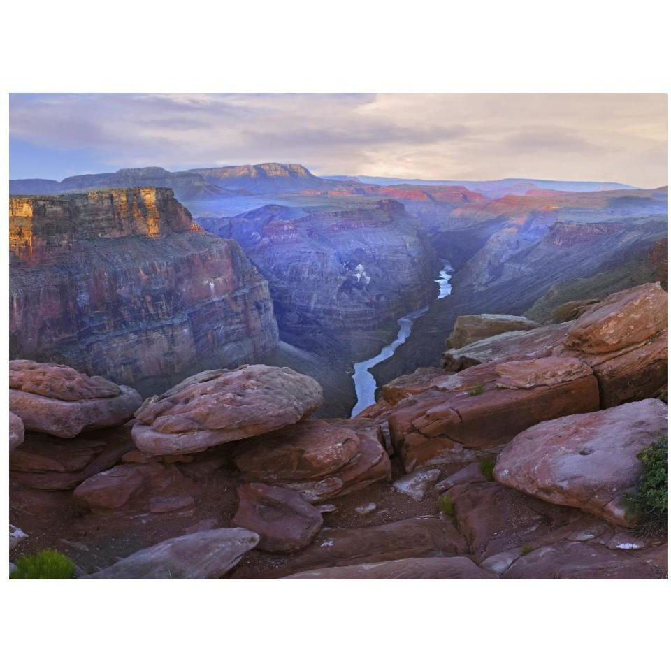 Toroweep Overlook view of the Colorado River, Grand Canyon National Park, Arizona-Paper Art-18&quotx14"