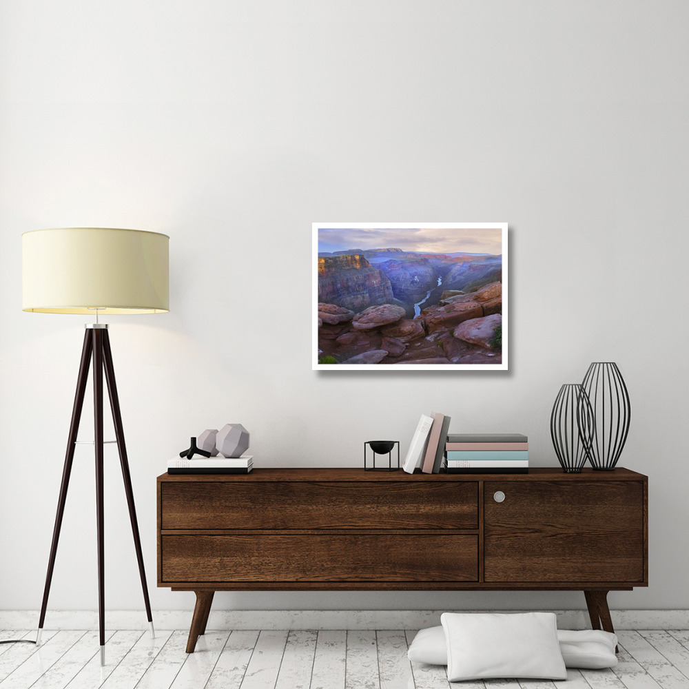 Toroweep Overlook view of the Colorado River, Grand Canyon National Park, Arizona-Paper Art-34&quotx26"