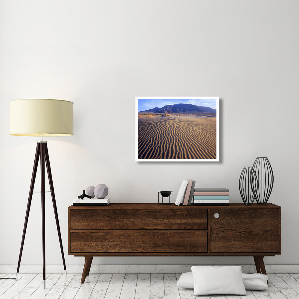 Tucki Mountain and Mesquite Flat Sand Dunes, Death Valley National Park, California-Paper Art-34&quotx26"