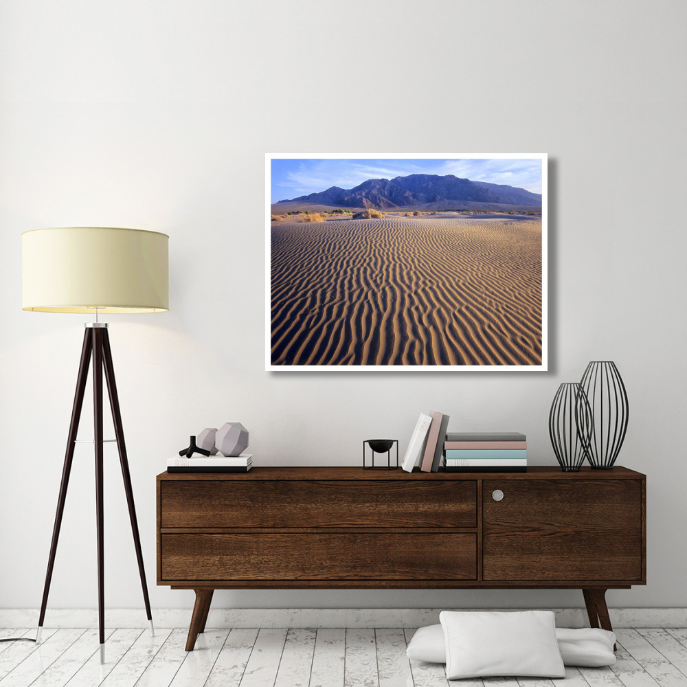 Tucki Mountain and Mesquite Flat Sand Dunes, Death Valley National Park, California-Paper Art-50&quotx38"