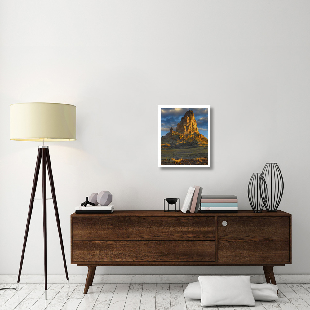 Agathla Peak, the basalt core of an extinct volcano, Monument Valley Navajo Tribal Park, Arizona-Paper Art-20.26&quotx24"