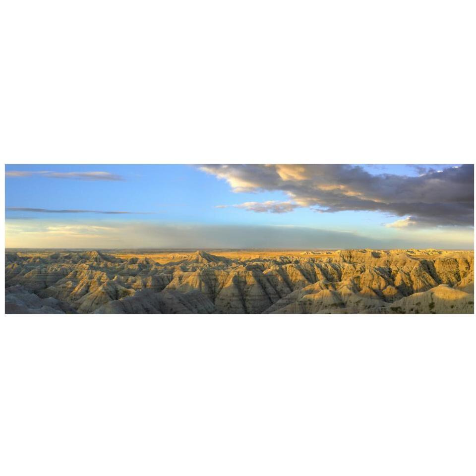 White River Overlook, Badlands National Park, South Dakota-Paper Art-38&quotx14"
