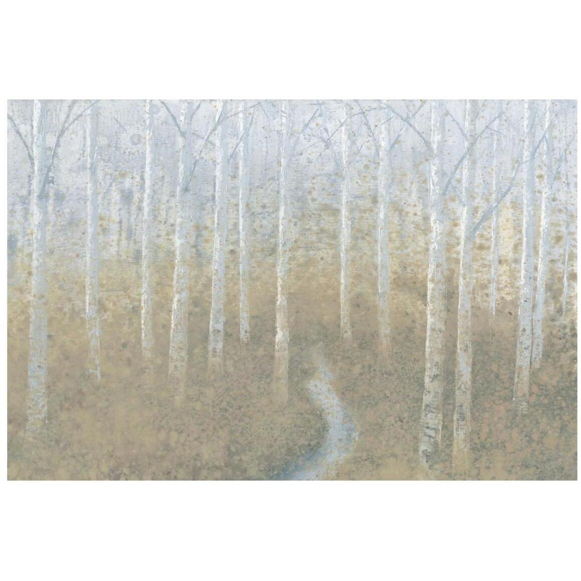Silver Waters -Paper Art-20&quotx14"