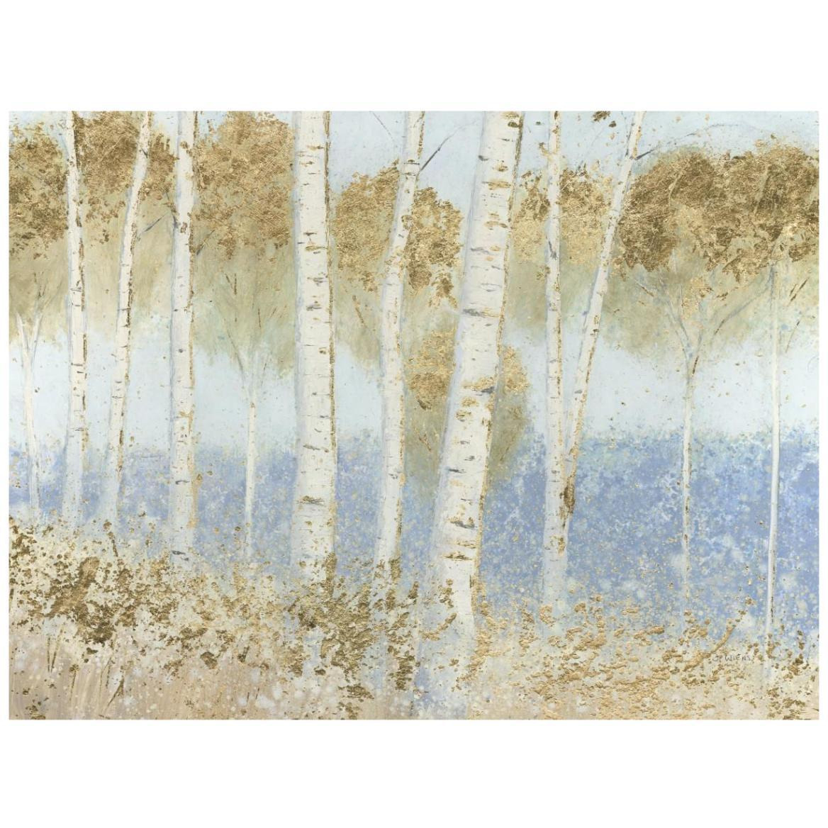 Summer Birches -Paper Art-42&quotx32"