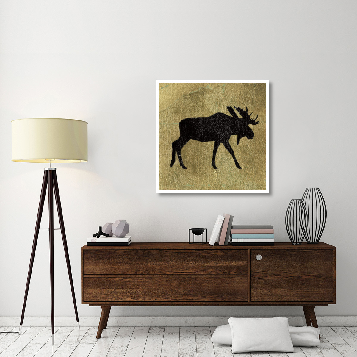 Golden Lodge III v2 -Paper Art-38&quotx38"