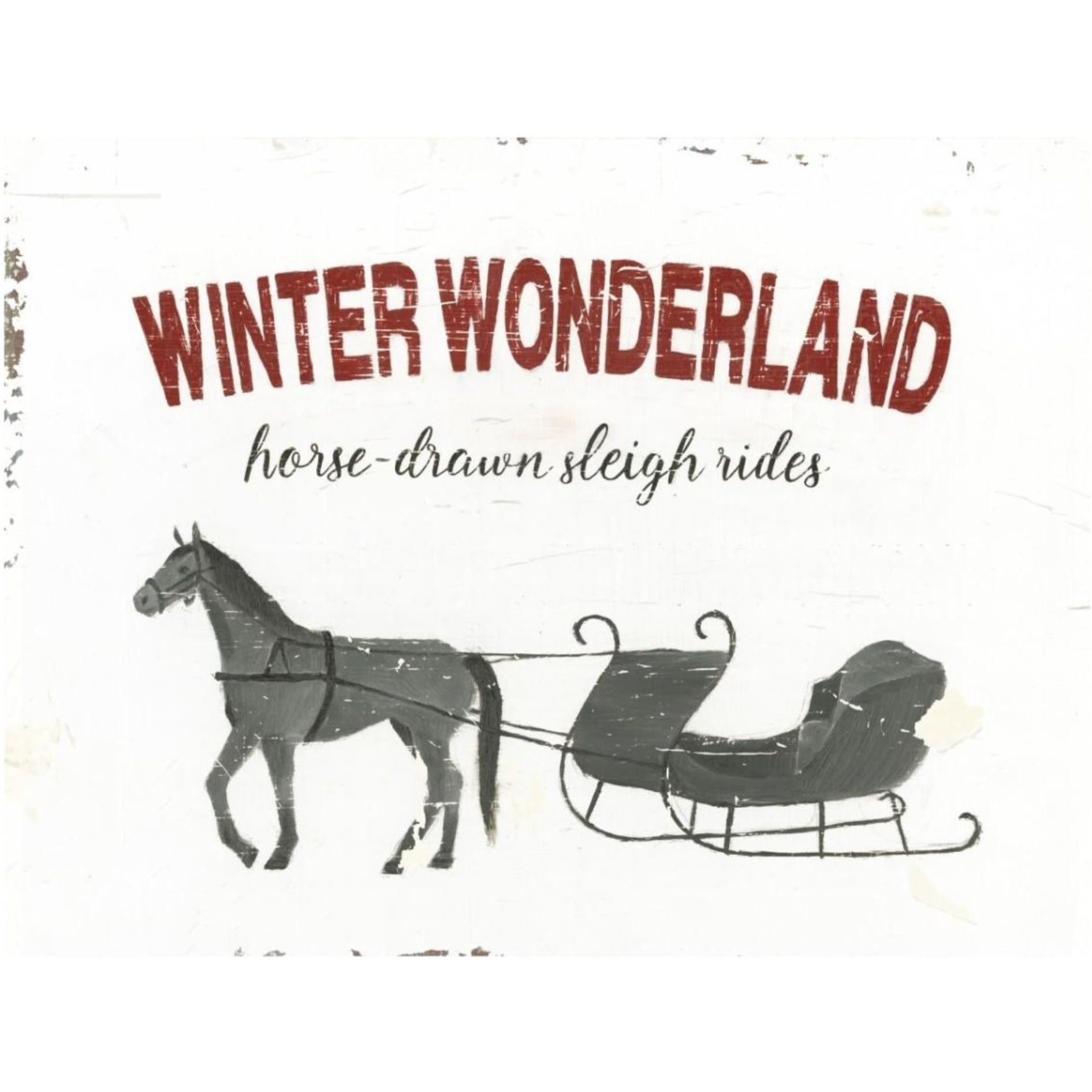 Christmas in the Heartland VII -Paper Art-34&quotx26"