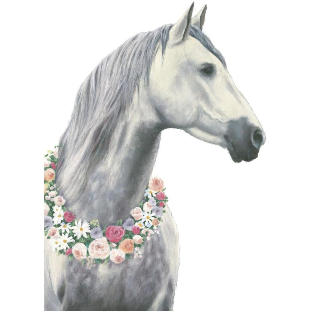 Spirit Stallion I -Paper Art-42&quotx62"