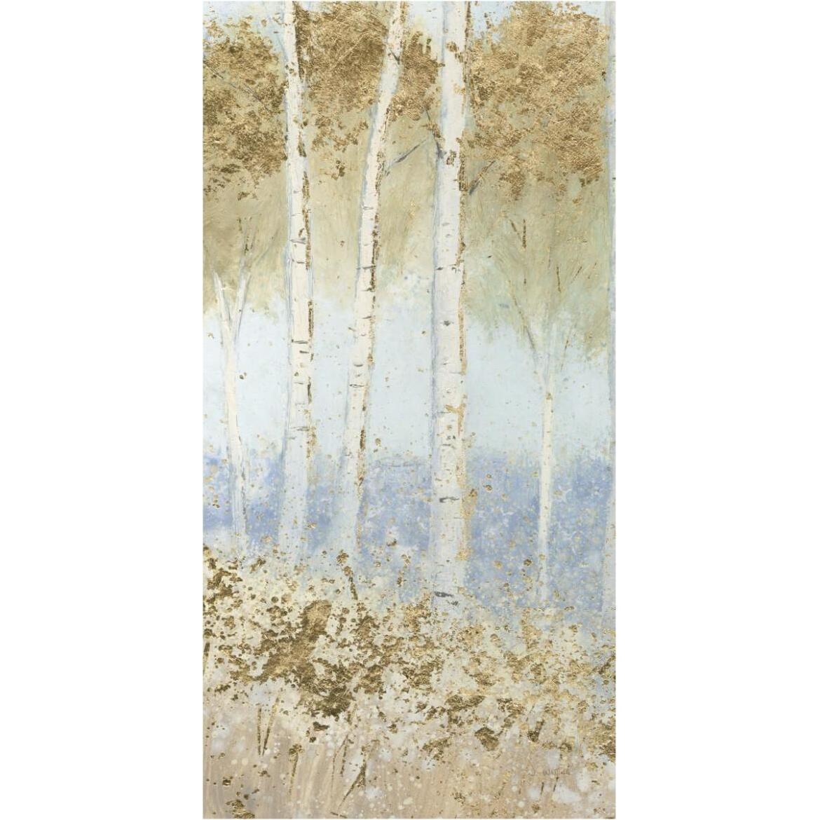 Summer Birches II -Paper Art-38&quotx74"