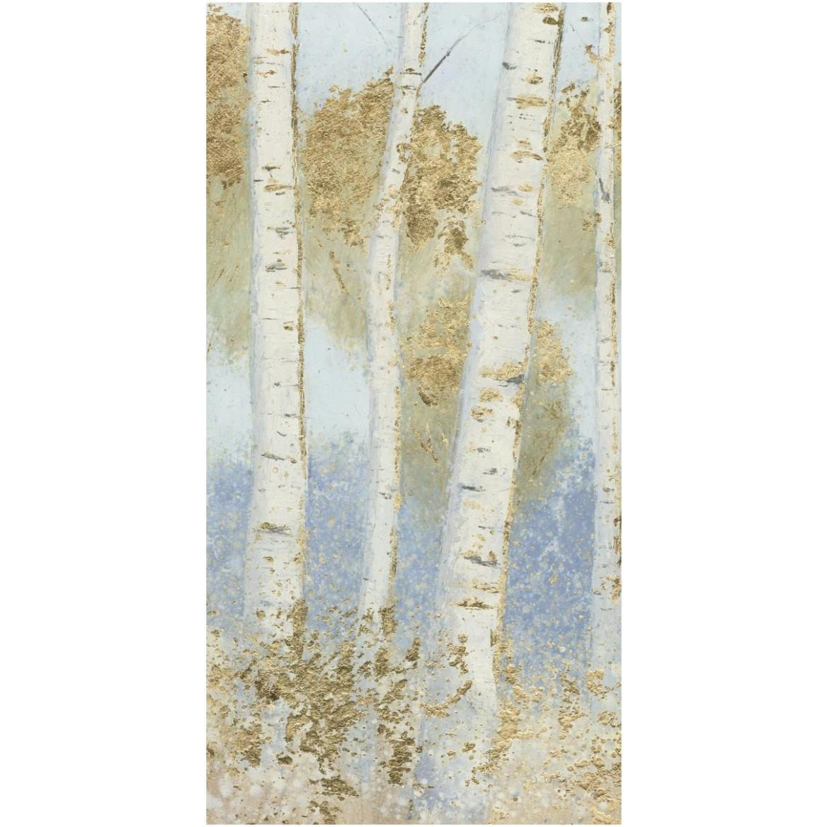 Summer Birches III -Paper Art-32&quotx62"