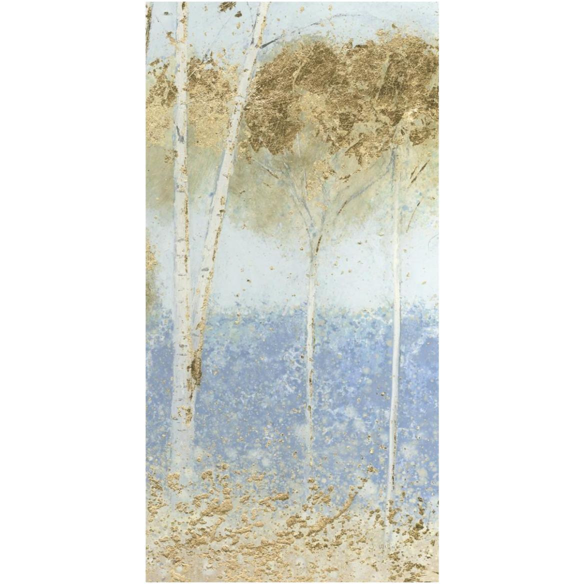 Summer Birches IV -Paper Art-32&quotx62"