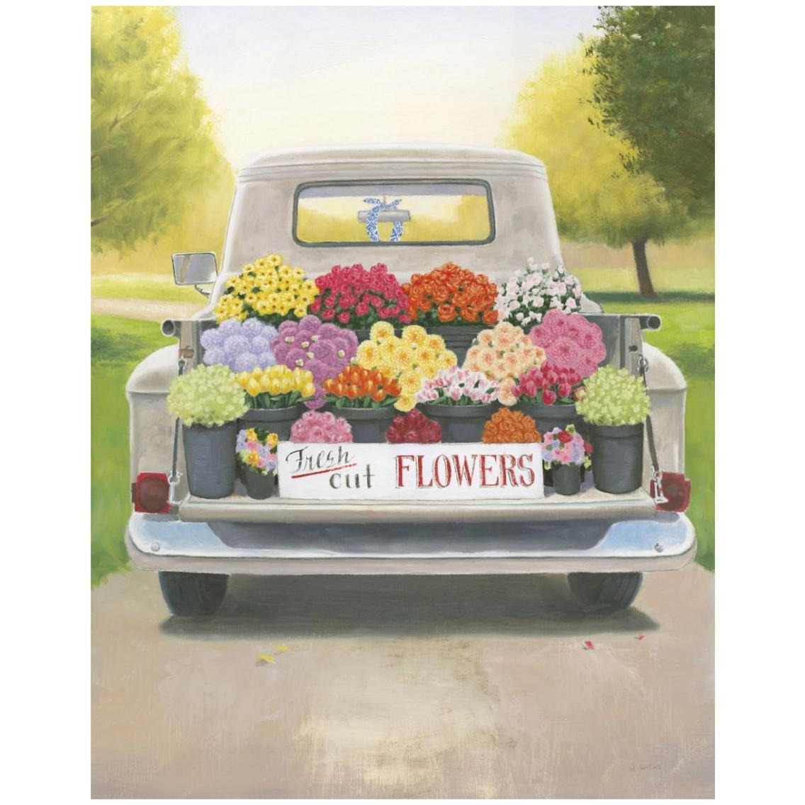 Beautiful Country III -Paper Art-24&quotx30"