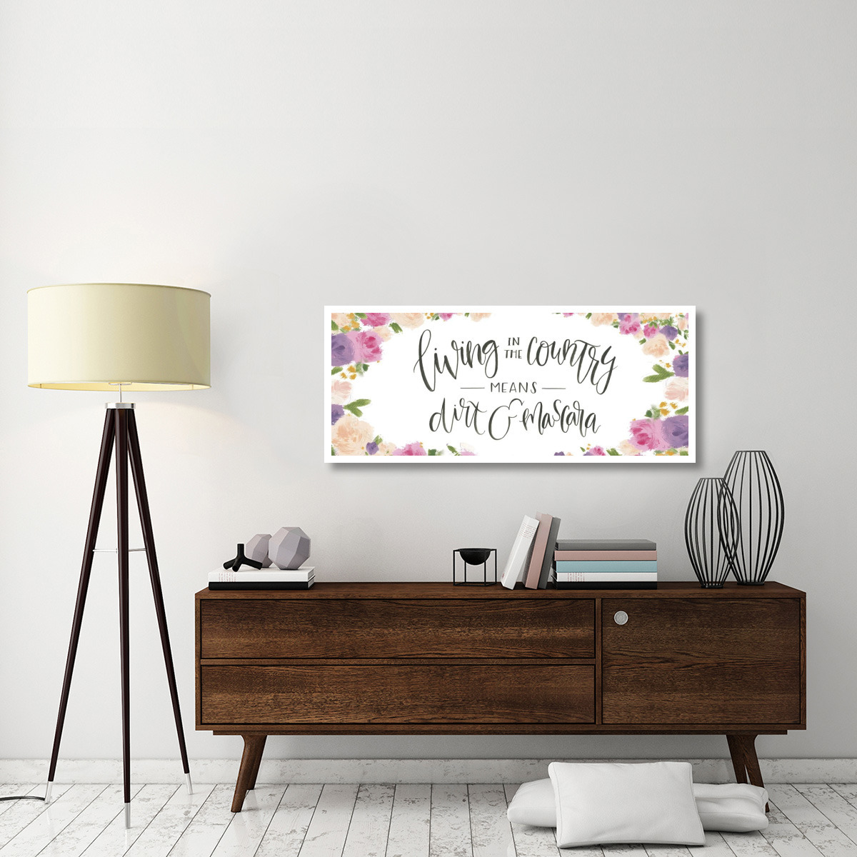 Beautiful Country IV -Paper Art-52&quotx22"