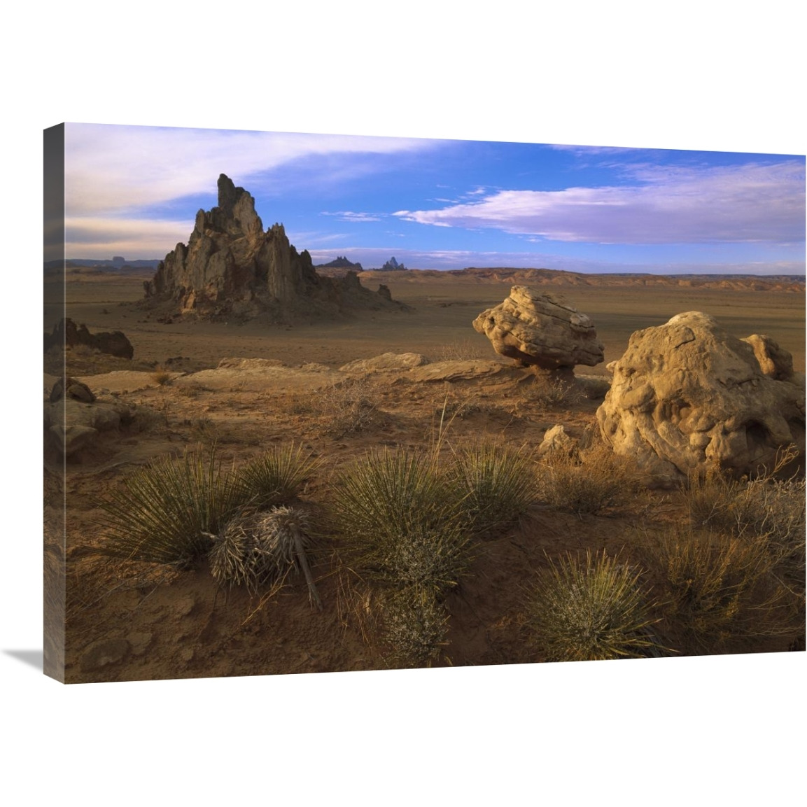 Church Rock, Navajo Reservation, Monument Valley Navajo Tribal Park, Arizona-Canvas Art-32&quotx24"