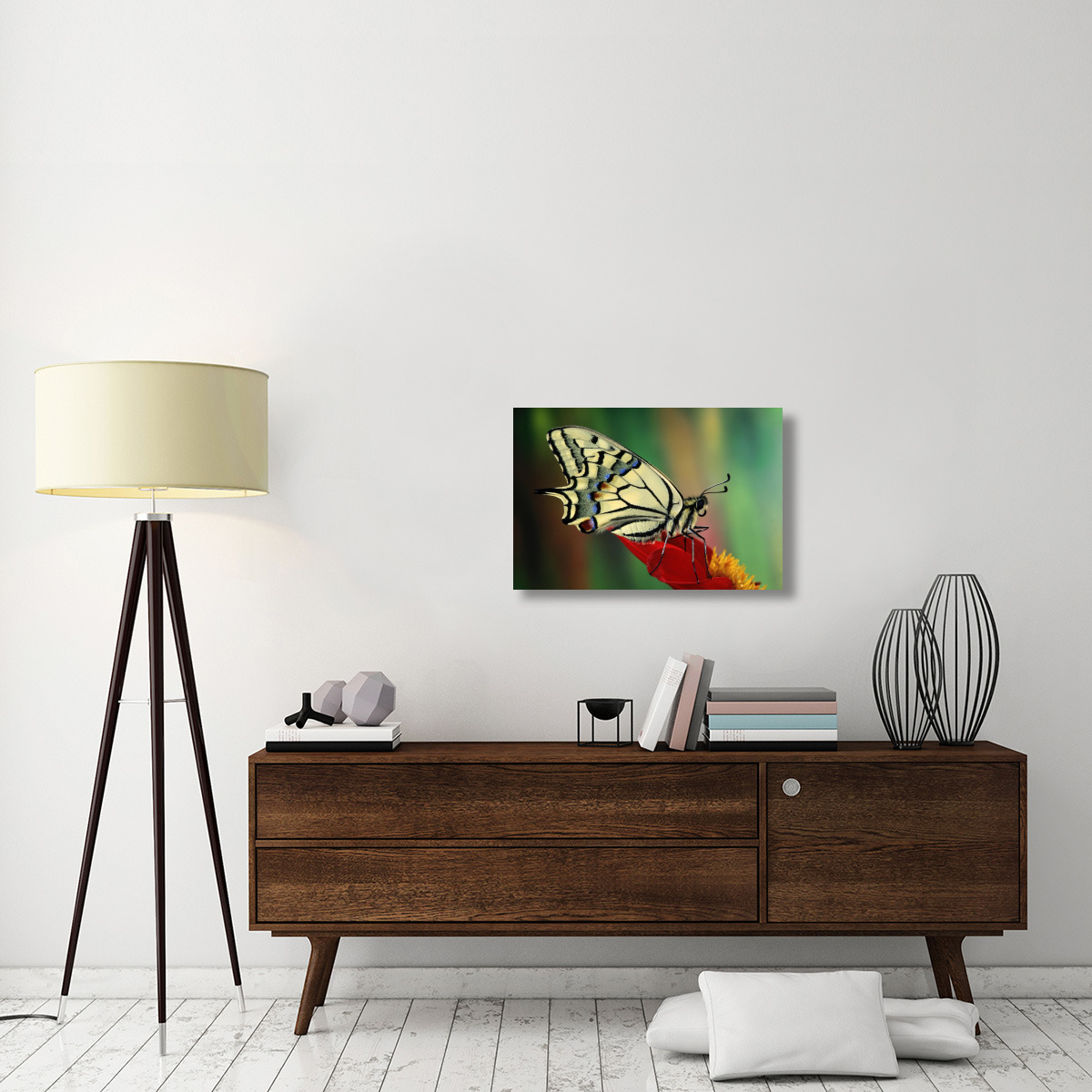 Oldworld Swallowtail side view, Europe-Canvas Art-30&quotx20"