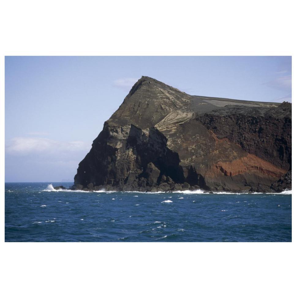Surtsey Island, new volcanic island, Westman Islands, Iceland-Paper Art-32&quotx22"