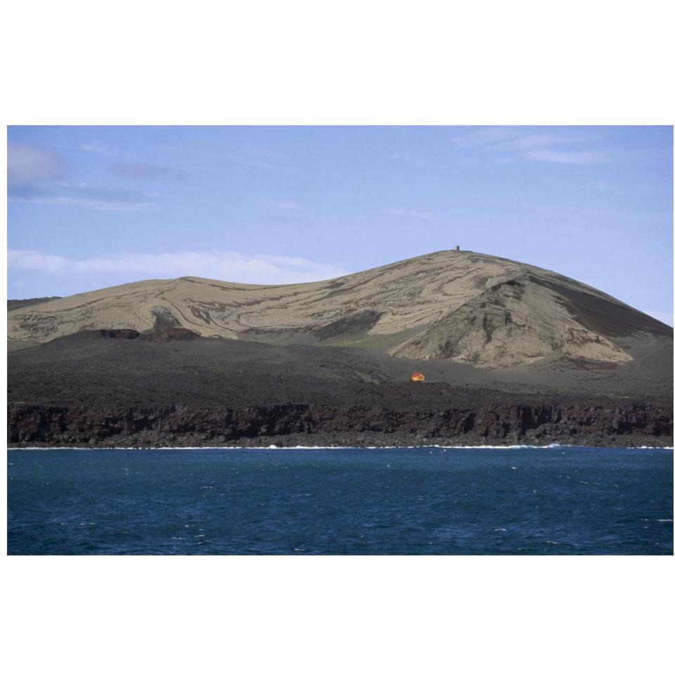 Surtsey Island, new volcanic island, Westman Islands, Iceland-Paper Art-20&quotx14"