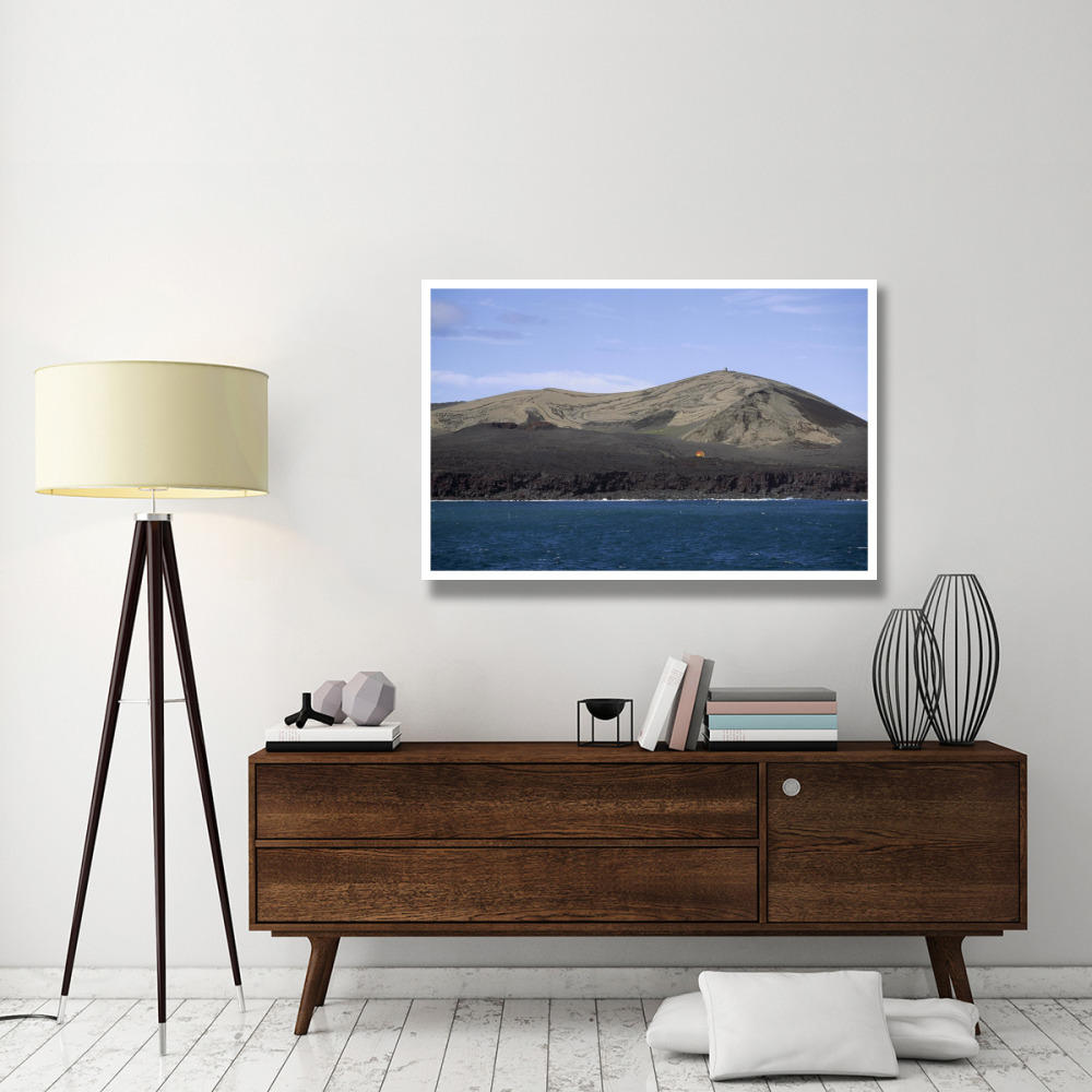 Surtsey Island, new volcanic island, Westman Islands, Iceland-Paper Art-50&quotx34"