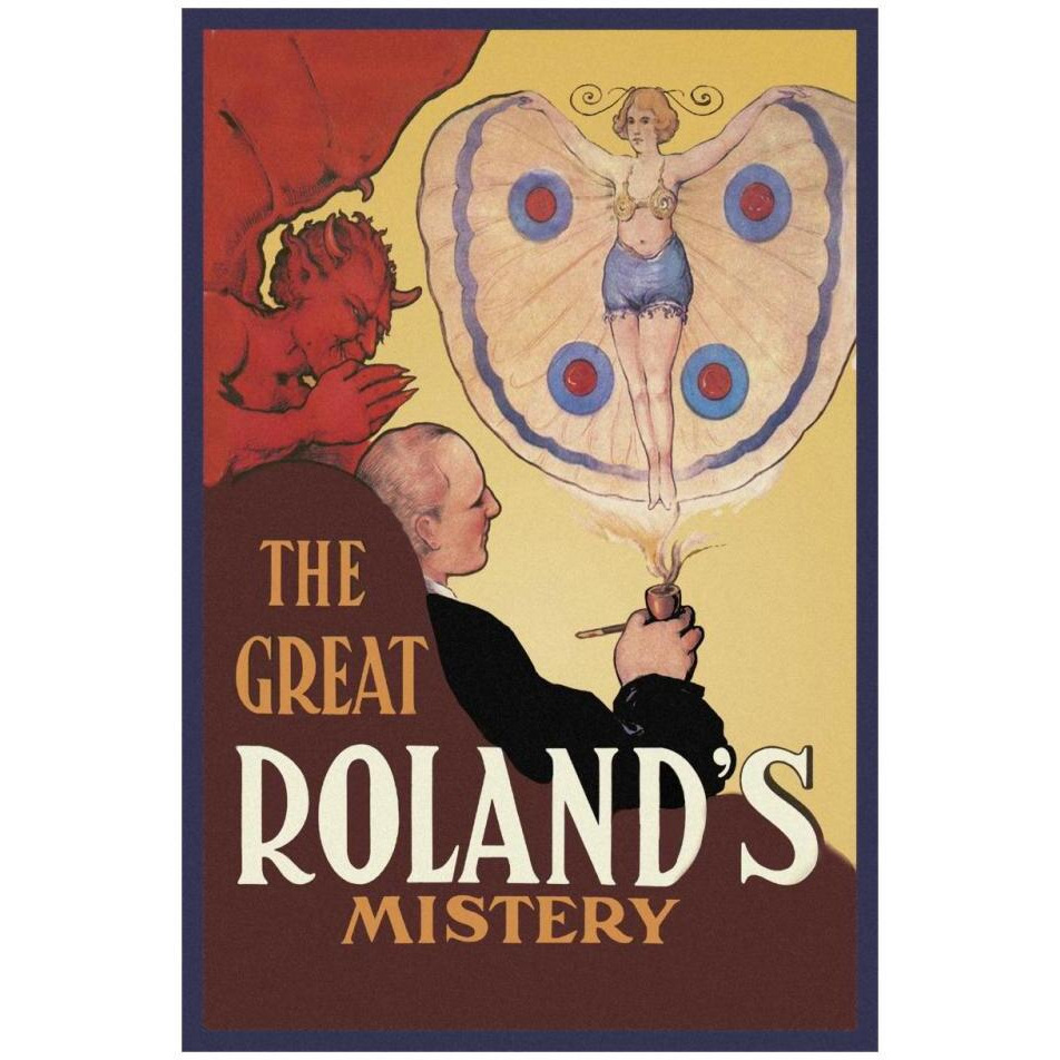 Magicians Great Roland's Mystery-Paper Art-22&quotx32"