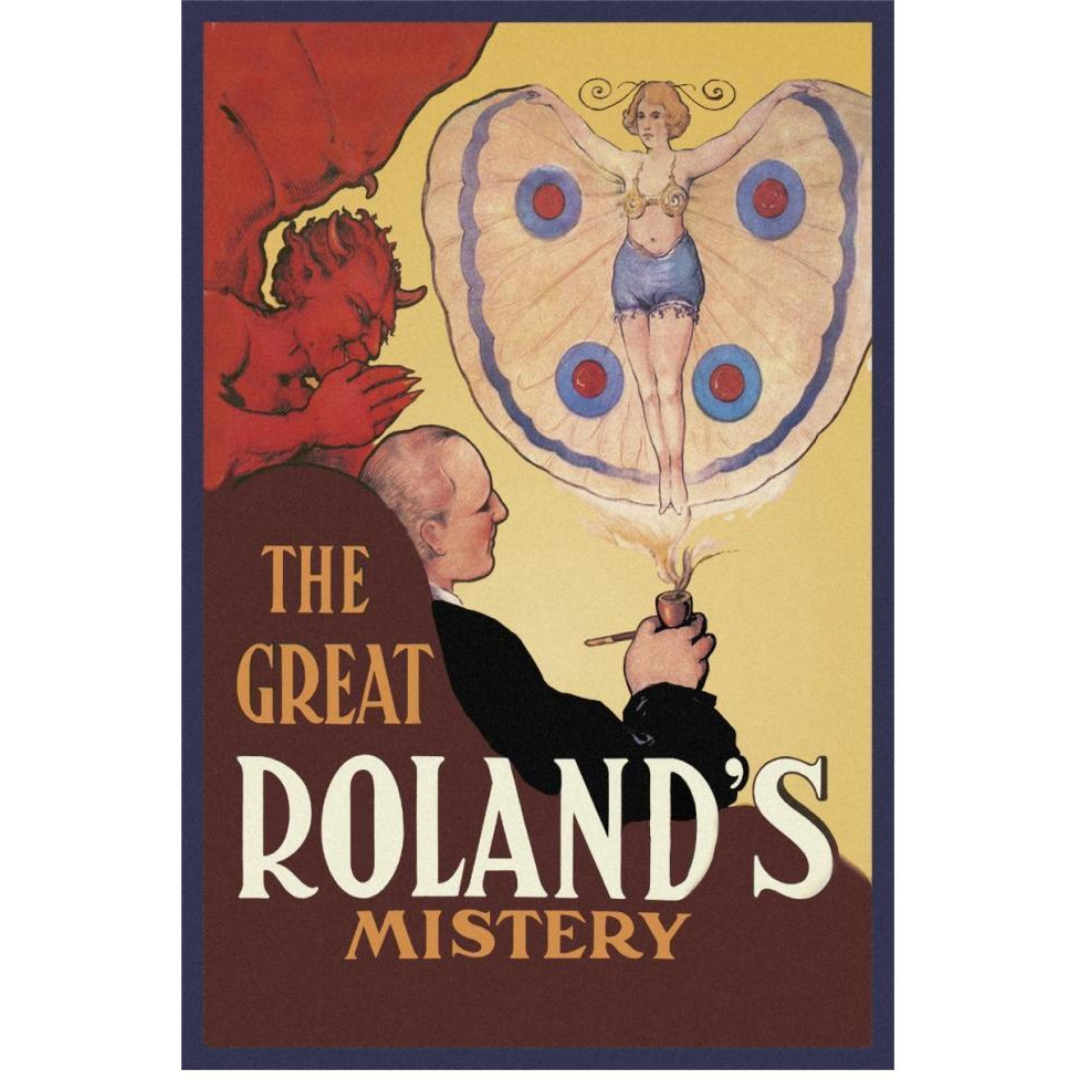 Magicians Great Roland's Mystery-Paper Art-42&quotx62"