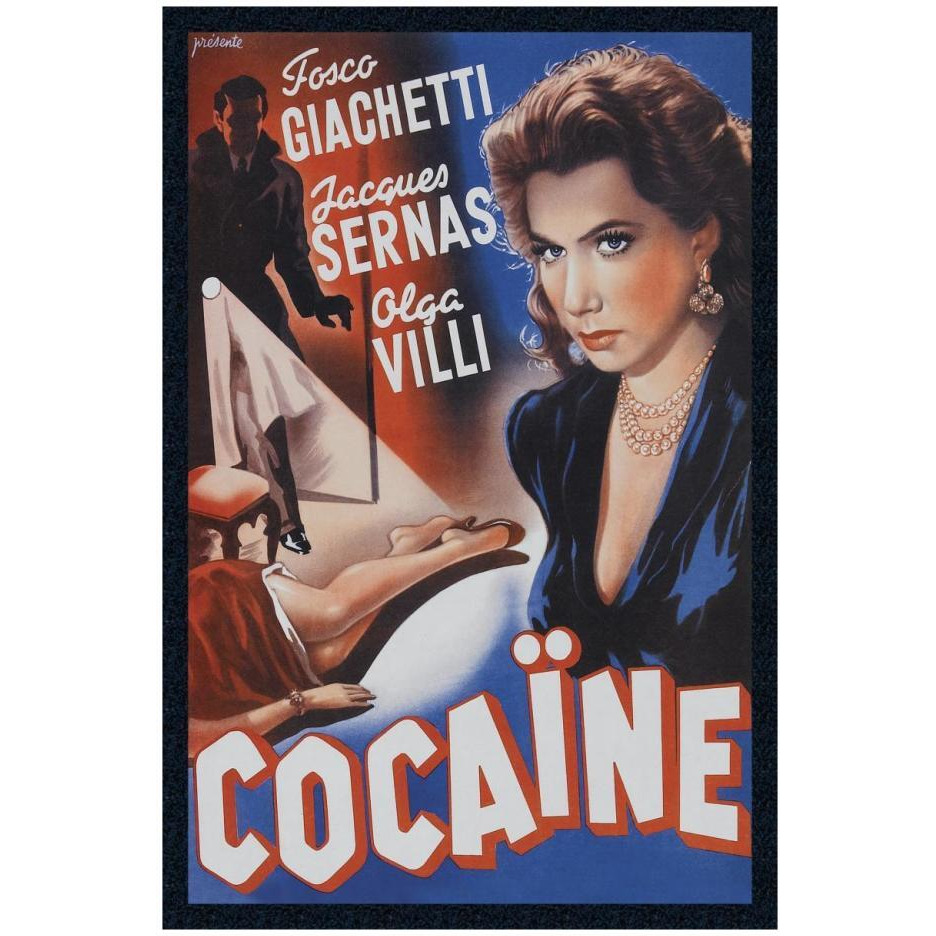 Vintage Vices Cocaine-Paper Art-18&quotx26"