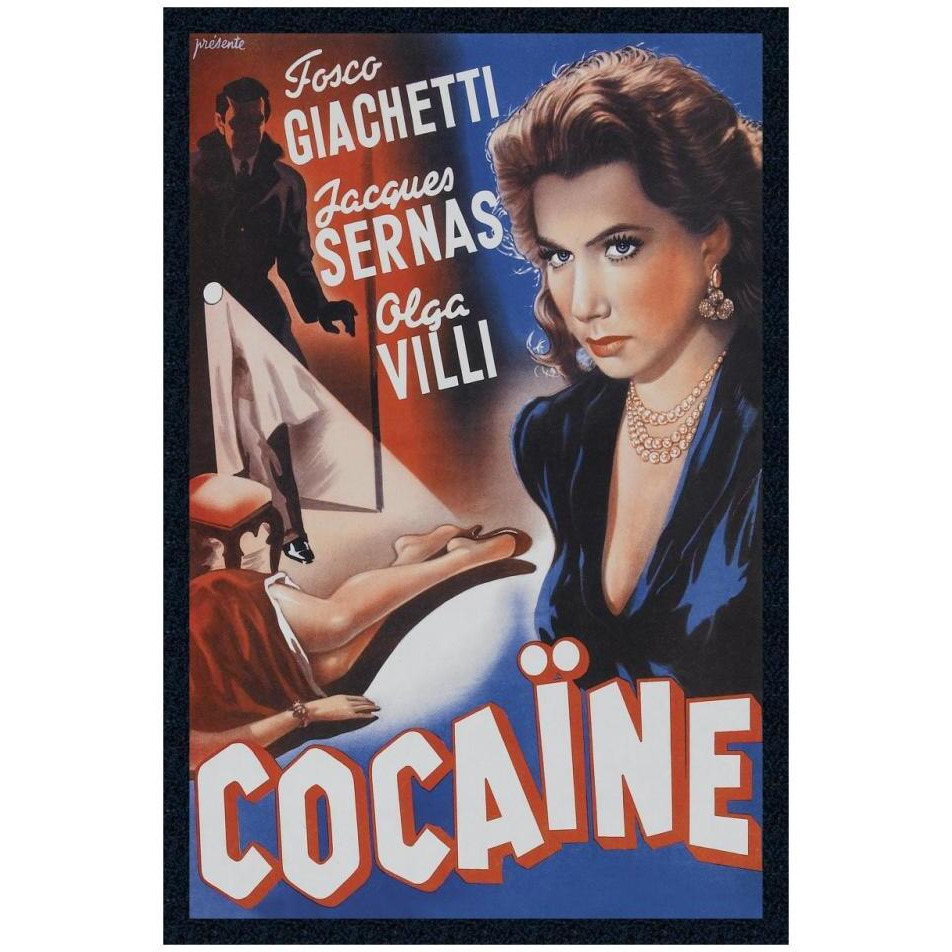 Vintage Vices Cocaine-Paper Art-22&quotx32"