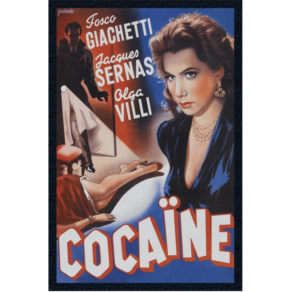 Vintage Vices Cocaine-Paper Art-42&quotx62"