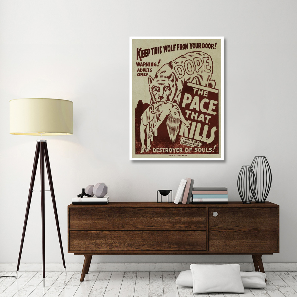 Vintage Vices Dope The Pace That Kills-Paper Art-38&quotx50"