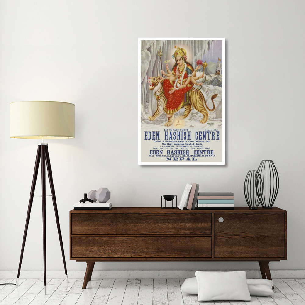 Vintage Vices Eden Hashish Center-Paper Art-34&quotx50"