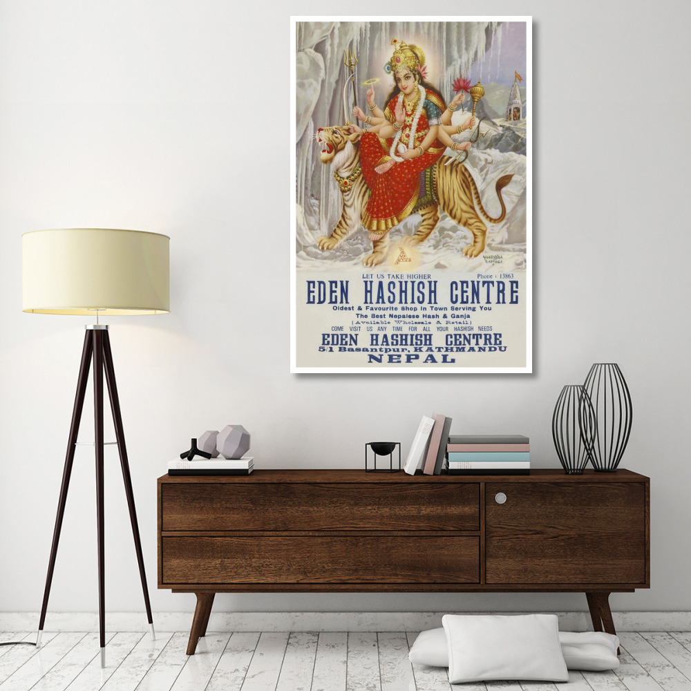 Vintage Vices Eden Hashish Center-Paper Art-42&quotx62"