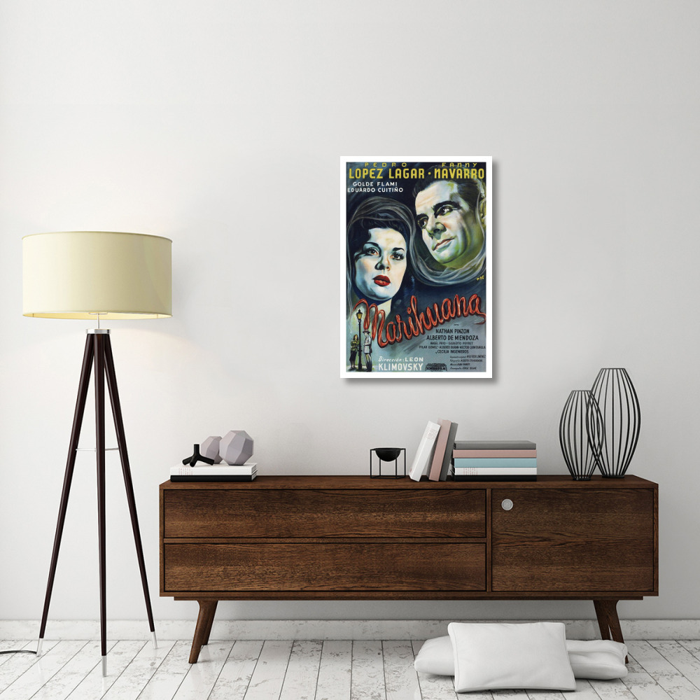 Vintage Vices Marihuana-Paper Art-26&quotx38"