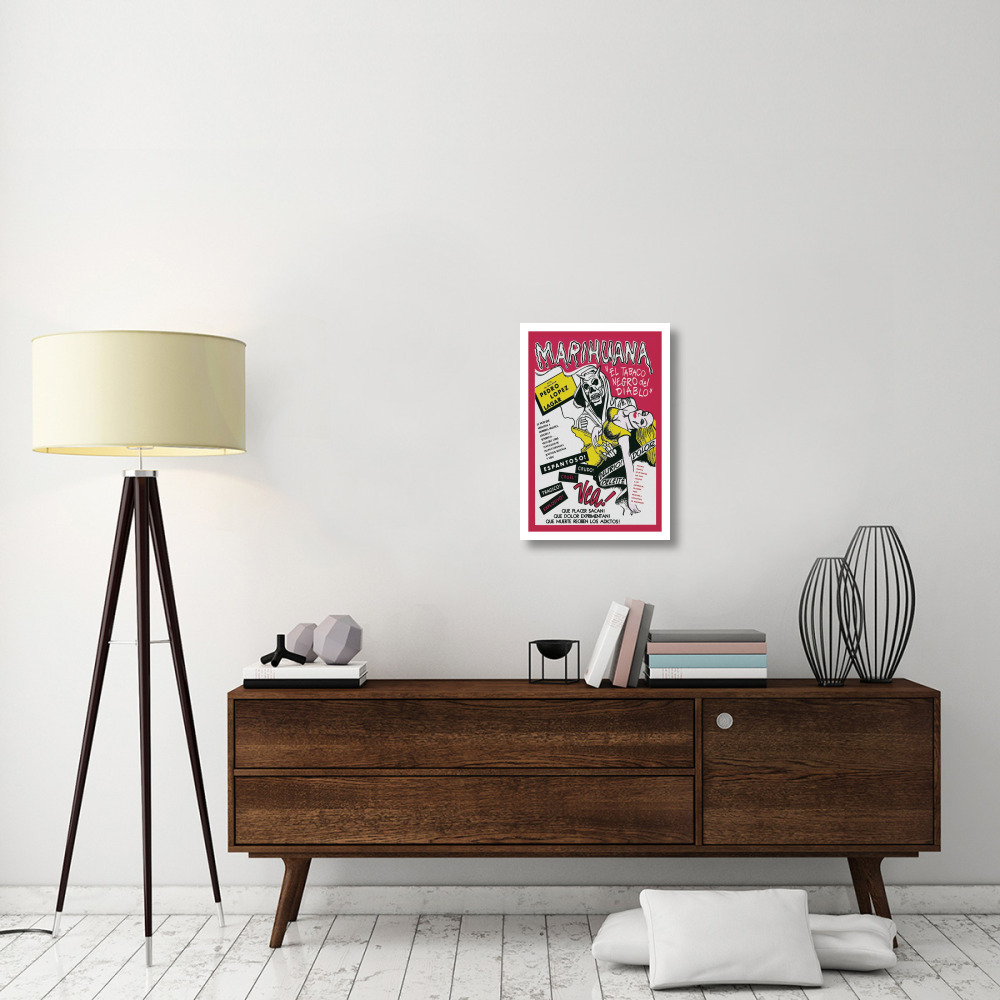Vintage Vices Marihuana Story-Paper Art-18&quotx26"