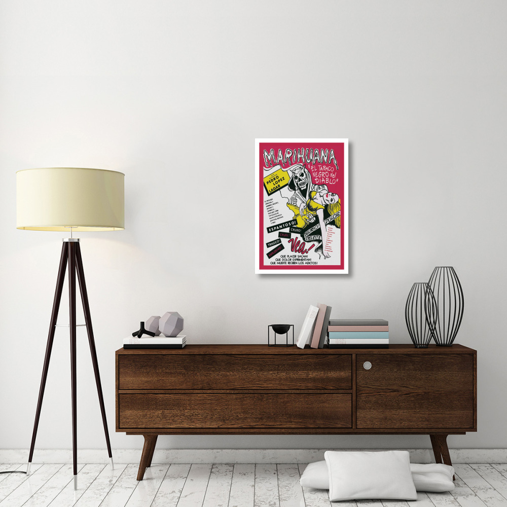 Vintage Vices Marihuana Story-Paper Art-22&quotx32"