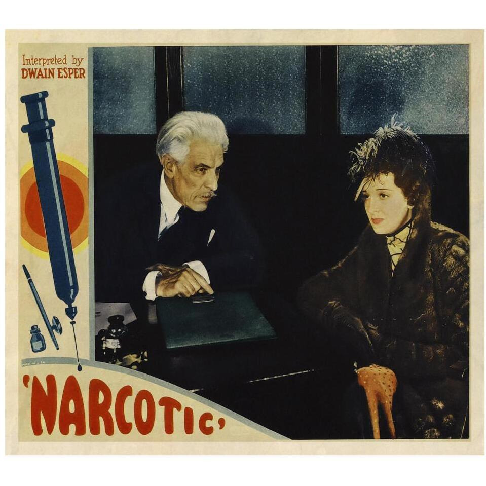 Vintage Vices Narcotic-Paper Art-38&quotx34"