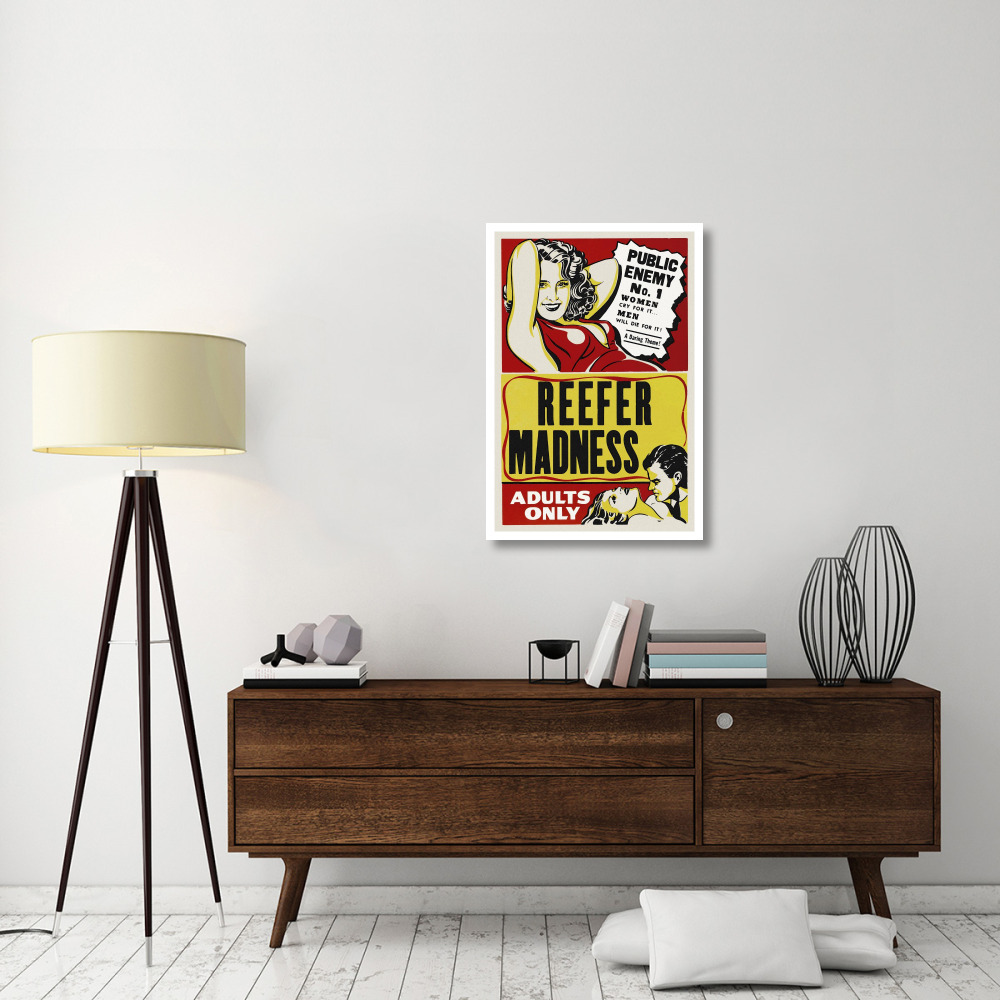 Vintage Vices Reefer Madness-Paper Art-26&quotx38"