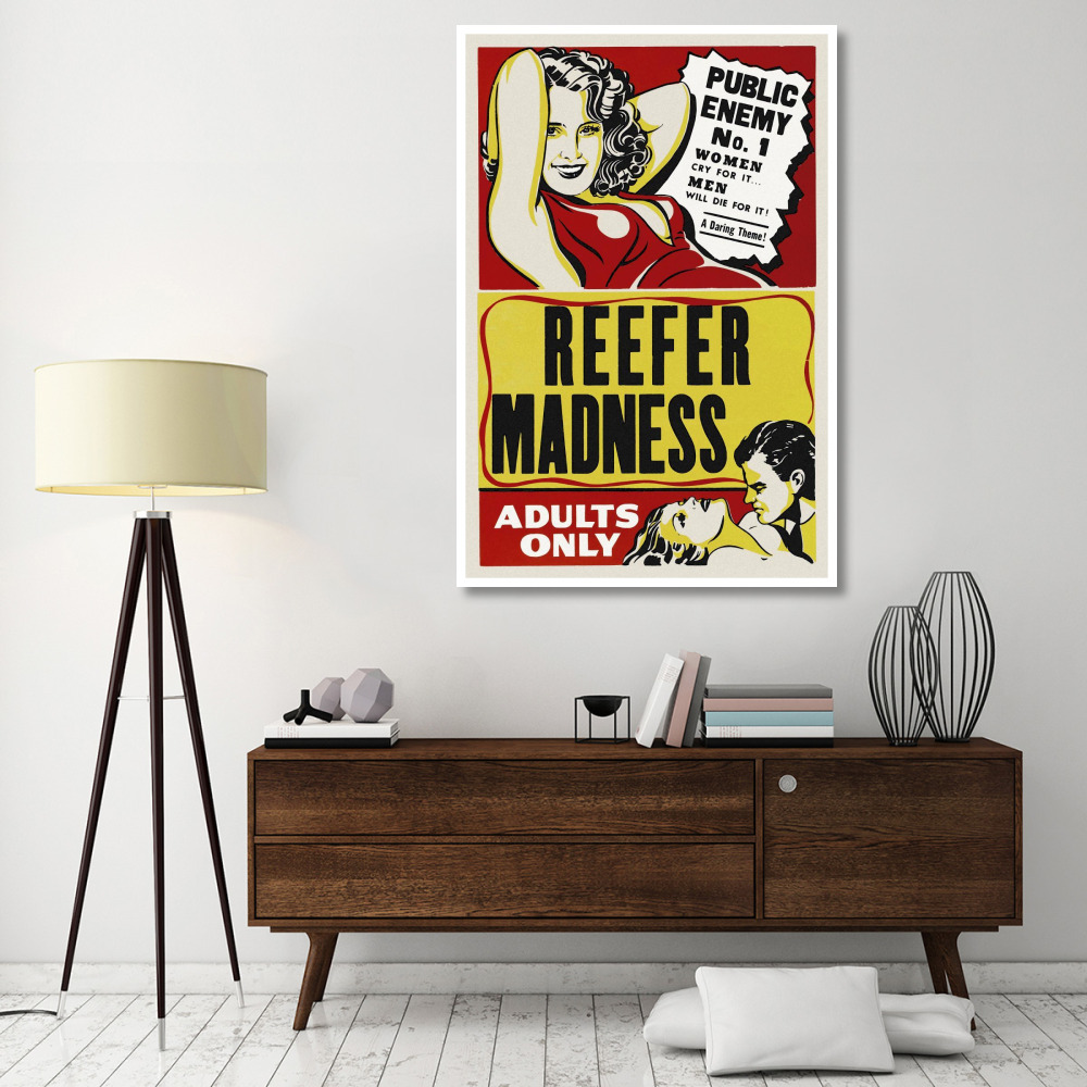 Vintage Vices Reefer Madness-Paper Art-42&quotx62"